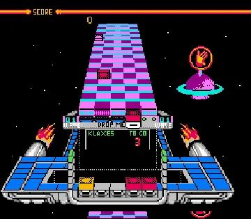 Klax (USA) (Unl) screen shot game playing